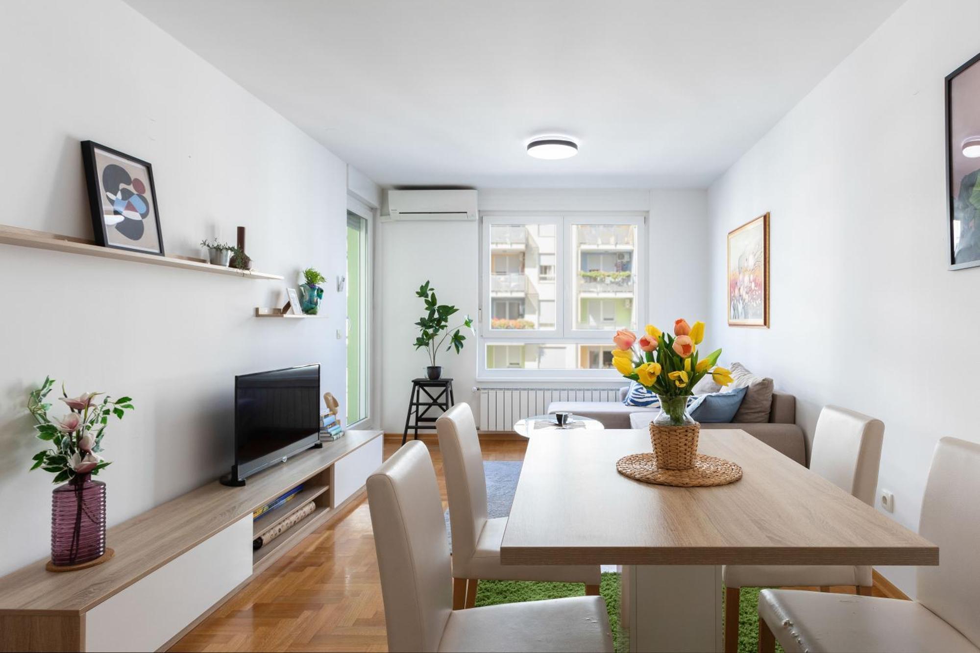 Apartament Sunny 1Bdr With Balcony & Parking Zagrzeb Zewnętrze zdjęcie
