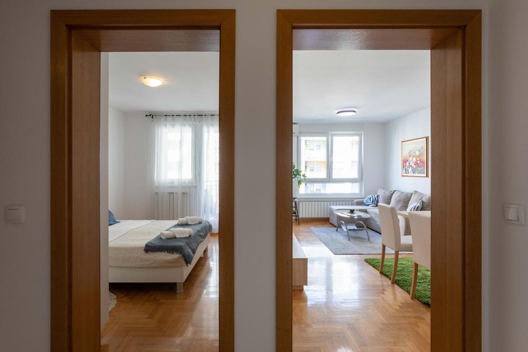 Apartament Sunny 1Bdr With Balcony & Parking Zagrzeb Zewnętrze zdjęcie
