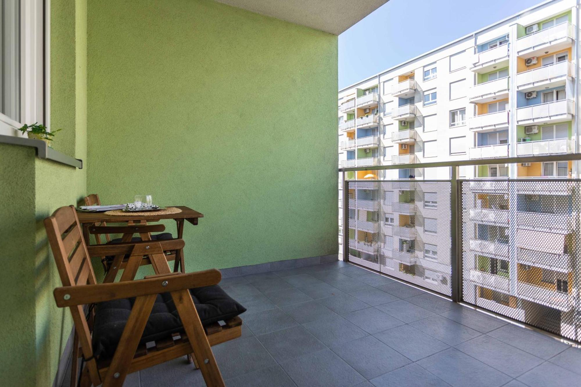 Apartament Sunny 1Bdr With Balcony & Parking Zagrzeb Zewnętrze zdjęcie